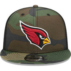 Arizona Cardinals New Era Main Trucker 9FIFTY Snapback Hat - Camo Hats