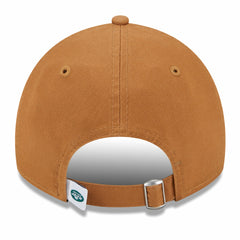 New York Jets New Era Women's Main Core Classic 2.0 9TWENTY Adjustable Hat - Brown Hats