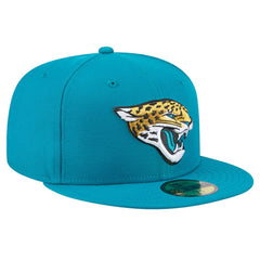 Jacksonville Jaguars New Era Main 59FIFTY Fitted Hat - Teal Hats