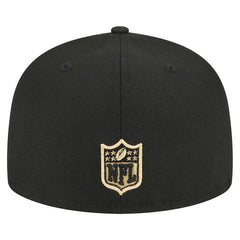 New Orleans Saints New Era Main 59FIFTY Fitted Hat - Black Hats