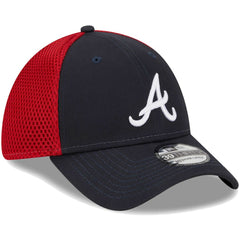 Atlanta Braves New Era Team Neo 39THIRTY Flex Hat - Navy Hats