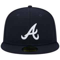 Atlanta Braves New Era 2021 World Series Team Color 59FIFTY Fitted Hat - Navy Hats