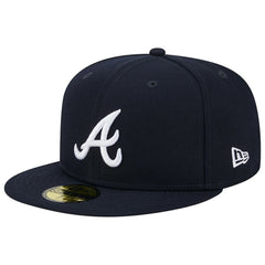 Atlanta Braves New Era 2021 World Series Team Color 59FIFTY Fitted Hat - Navy Hats