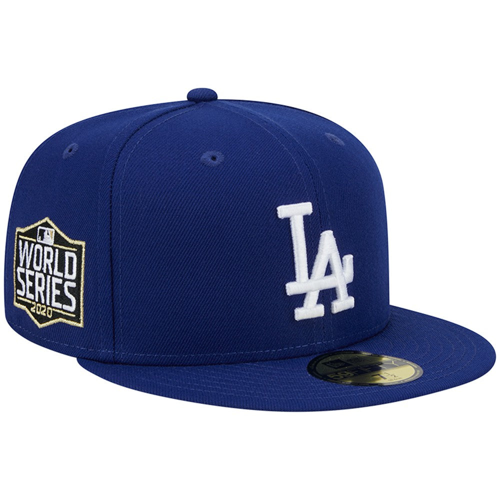 Los Angeles Dodgers New Era 2020 World Series Team Color 59FIFTY Fitted Hat - Royal Hats