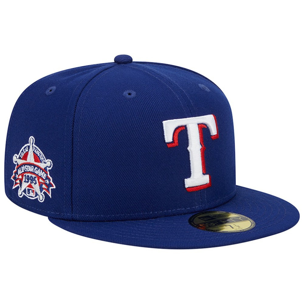 Texas Rangers New Era 1995 MLB All-Star Game Team Color 59FIFTY Fitted Hat - Royal Hats