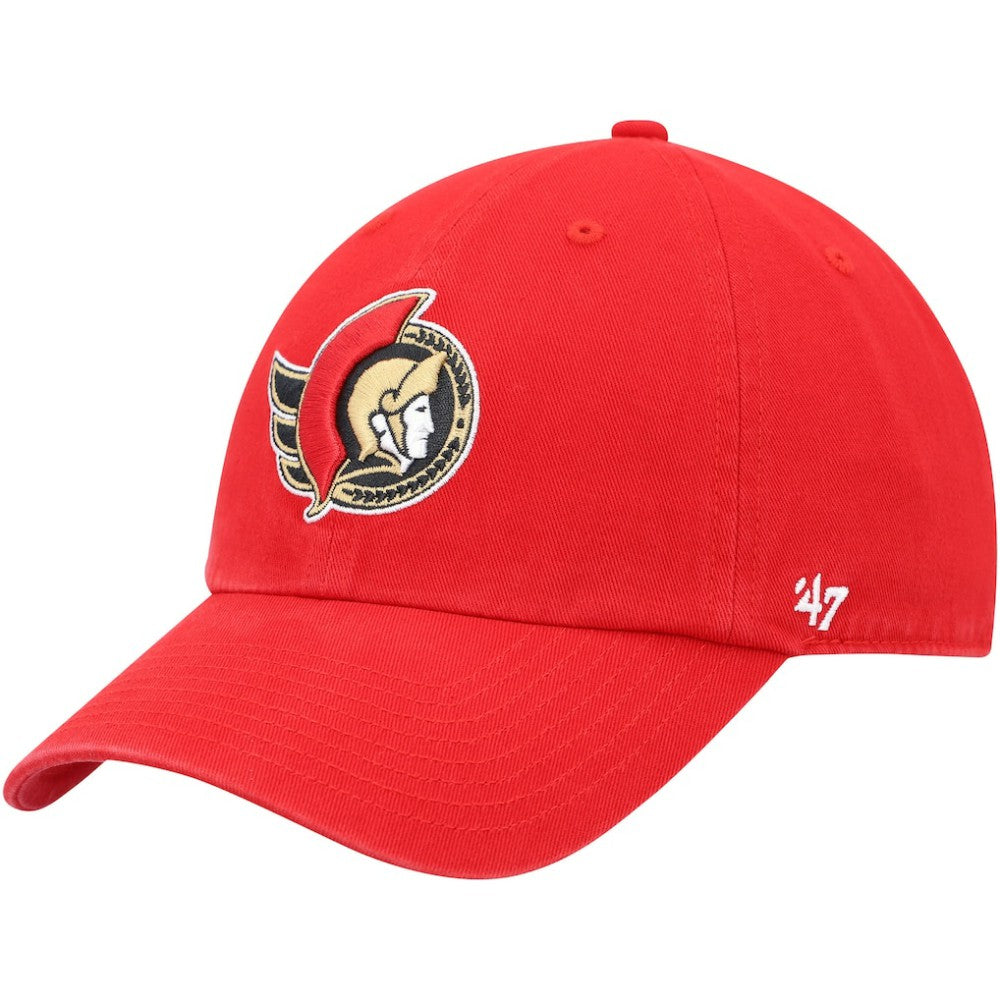 Ottawa Senators '47 Team Clean Up Adjustable Hat - Red | US 200016667