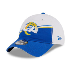 Los Angeles Rams New Era Youth 2023 Sideline 9TWENTY Adjustable Hat - White/Royal Hats