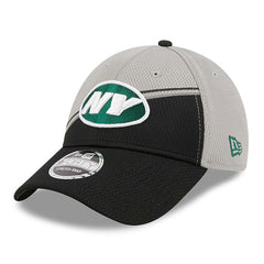 New York Jets New Era 2023 Sideline 9FORTY Adjustable Hat - Gray/Black Hats