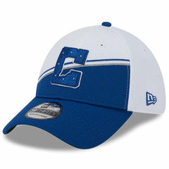 Indianapolis Colts New Era 2023 Sideline 39THIRTY Flex Hat - White/Royal Hats