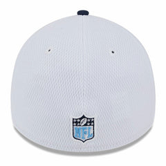 Tennessee Titans New Era 2023 Sideline 39THIRTY Flex Hat - White/Navy Hats