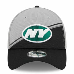 New York Jets New Era 2023 Sideline 39THIRTY Flex Hat - Gray/Black Hats