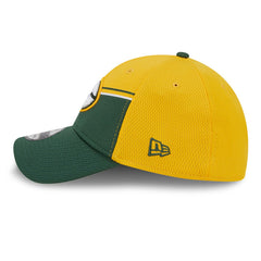Green Bay Packers New Era 2023 Sideline 39THIRTY Flex Hat - Gold/Green Hats
