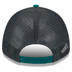 New York Jets New Era Preschool Reflect 9FORTY Adjustable Hat - Graphite/Green Hats