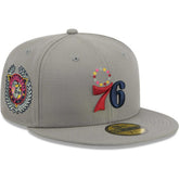 Philadelphia 76ers Color Pack 59FIFTY Fitted Hat Gray - New Era