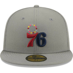 Philadelphia 76ers Color Pack 59FIFTY Fitted Hat Gray - New Era