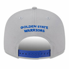 Golden State Warriors Chenille Band 9FIFTY Snapback Hat Gray - New Era