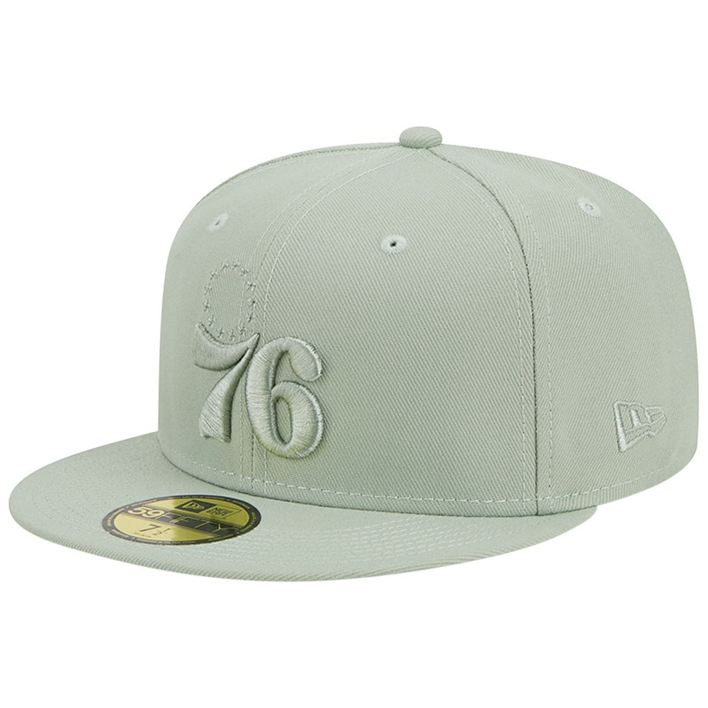 Philadelphia 76ers Sage Color Pack 59FIFTY Fitted Hat Light Green - New Era