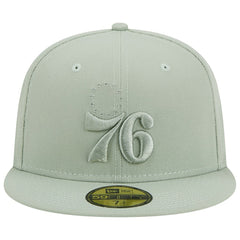 Philadelphia 76ers Sage Color Pack 59FIFTY Fitted Hat Light Green - New Era