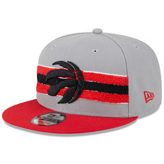 Toronto Raptors Chenille Band 9FIFTY Snapback Hat Gray - New Era