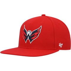 Washington Capitals '47 Sure Shot Captain Snapback Hat - Red | US 200021859