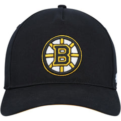 Boston Bruins '47 Primary Hitch Snapback Hat - Black | US 200021861