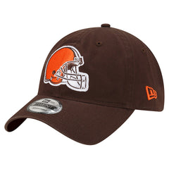 Cleveland Browns New Era Distinct 9TWENTY Adjustable Hat - Brown Hats