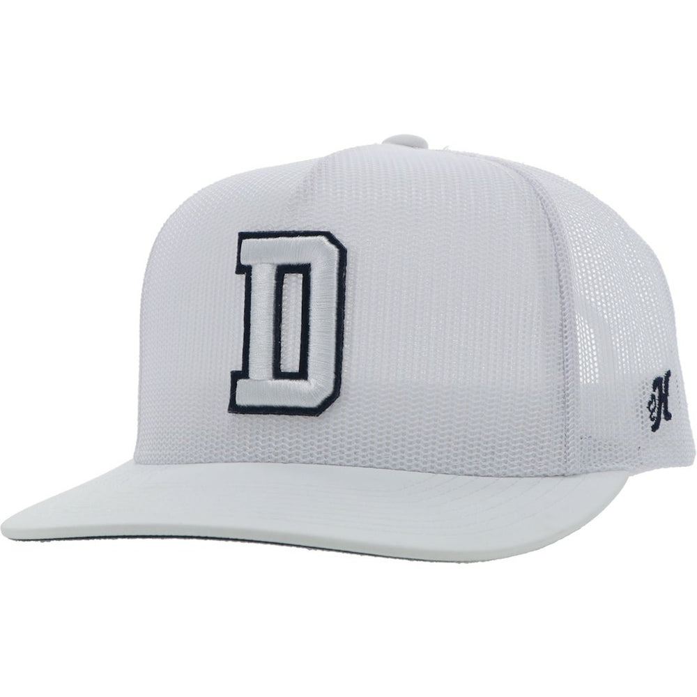 Dallas Cowboys HOOey All Mesh Trucker Adjustable Hat - White Hats