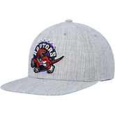Toronto Raptors Hardwood Classics 2.0 Snapback Hat Heather Gray - Mitchell & Ness