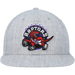 Toronto Raptors Hardwood Classics 2.0 Snapback Hat Heather Gray - Mitchell & Ness