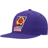 Phoenix Suns Hardwood Classics MVP Team Ground 2.0 Fitted Hat Purple - Mitchell & Ness outlet