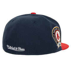 Boston Red Sox Mitchell & Ness Bases Loaded Fitted Hat - Red/ Hats