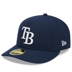 Tampa Bay Rays New Era Oceanside Low Profile 59FIFTY Fitted Hat - Navy Hats