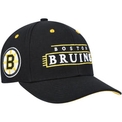 Boston Bruins Mitchell & Ness LOFI Pro Snapback Hat - Black | US 200023479