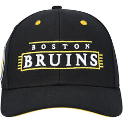 Boston Bruins Mitchell & Ness LOFI Pro Snapback Hat - Black | US 200023479
