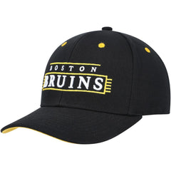 Boston Bruins Mitchell & Ness LOFI Pro Snapback Hat - Black | US 200023479