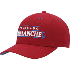 Colorado Avalanche Mitchell & Ness LOFI Pro Snapback Hat - Burgundy | US 200023484