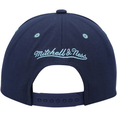 Seattle Kraken Mitchell & Ness LOFI Pro Snapback Hat - Deep Sea Blue | US 200023501