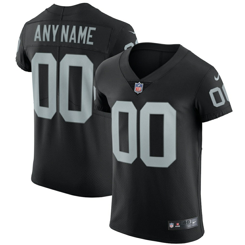 Las Vegas Raiders Vapor Untouchable Custom Elite Jersey - Black Jerseys