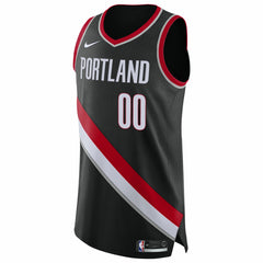 Portland Trail Blazers 2020/21 Authentic Custom Jersey Black Icon Edition - Nike