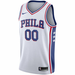 Philadelphia 76ers 2020/21 Swingman Custom Jersey Association Edition White - Nike
