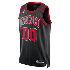 Chicago Bulls Jordan Brand Unisex 2022/23 Swingman Custom Jersey Statement Editi- Black