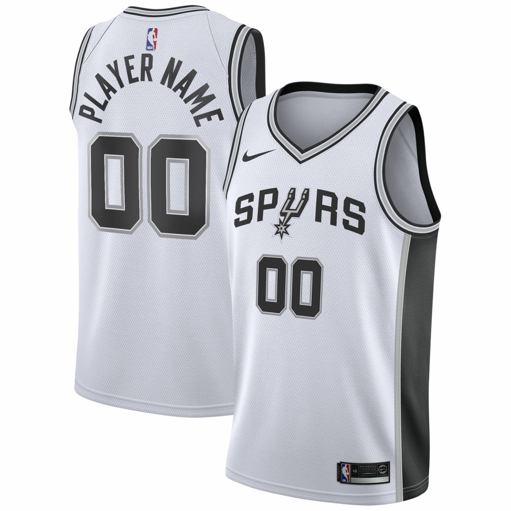 San Antonio Spurs 2020/21 Swingman Custom Jersey Association Edition White - Nike