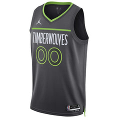 Minnesota Timberwolves Jordan Brand Unisex 2022/23 Swingman Custom Jersey Statement Edition Black outlet