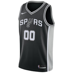 San Antonio Spurs Swingman Custom Jersey Black Icon Edition - Nike