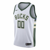 Milwaukee Bucks Swingman Custom Jersey White Association Edition - Nike