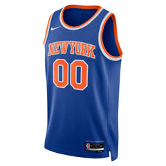 New York Knicks Unisex Swingman Custom Jersey Blue Icon Edition - Nike outlet