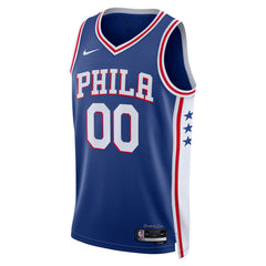 Philadelphia 76ers Unisex 2022/23 Swingman Custom Jersey Royal Icon Edition - Nike