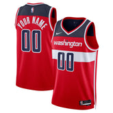 Washington Wizards Unisex Swingman Custom Jersey Red Icon Edition - Nike