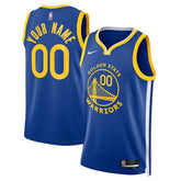 Golden State Warriors Unisex Swingman Custom Jersey Royal Icon Edition - Nike