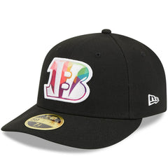 Cincinnati Bengals New Era 2023 NFL Crucial Catch Low Profile 59FIFTY Fitted Hat - Black Hats